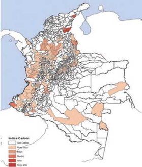 Índice de conflicto, minería