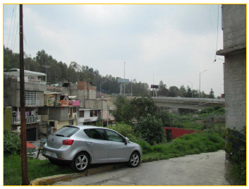 Vista de uno de los puentes desde La Malinche.  