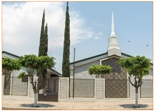 Templo de IJSUD ubicada en Castellanos y Tapia número 9154, en la colonia Talpita, en Guadalajara