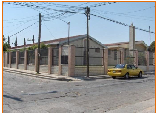 Templo de IJSUD ubicado en Fernando Calderón número 4708, en la colonia Huentitán El Alto, en Guadalajara