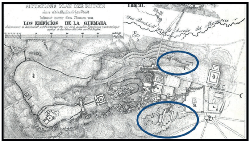 Plano de La Quemada