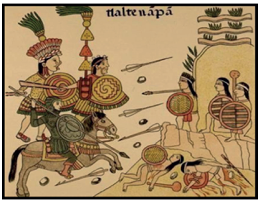 Topnimo de Tlaltenapa, Lienzo de Tlaxcala