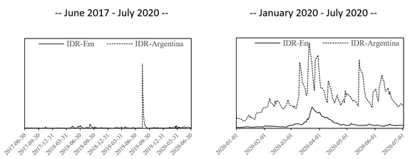 The Idiosyncratic Risk of the Argentine Market and the Emerging Markets
