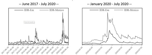 The Idiosyncratic Risk of the Mexican Market and the Emerging Markets