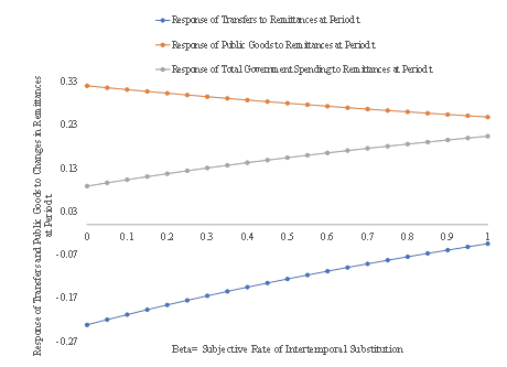Subjective Rate of Intertemporal Substitution and the Marginal Effects of Remittances on Government Spending.