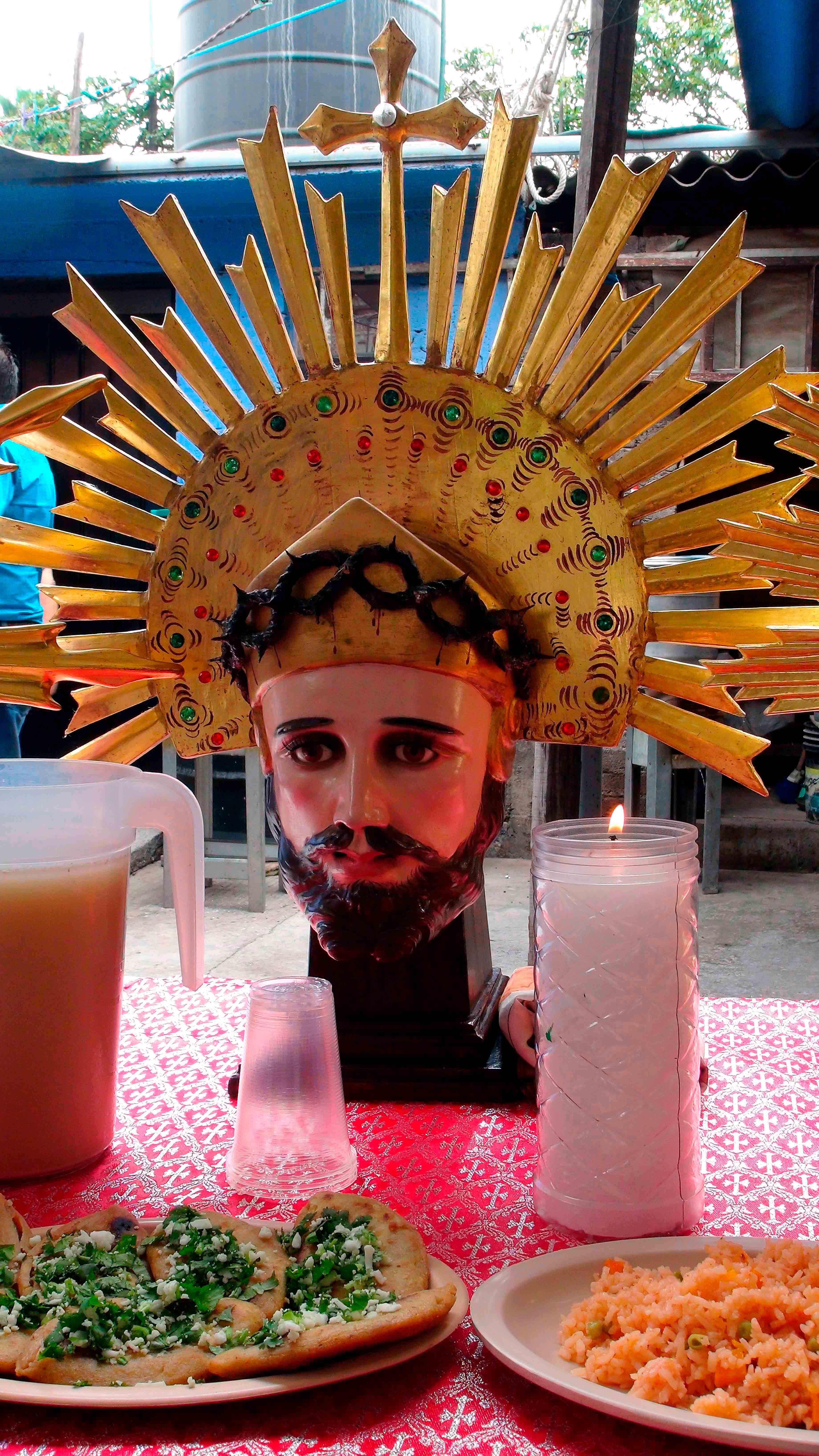 Celebración por la bendición de Divino Rostro.