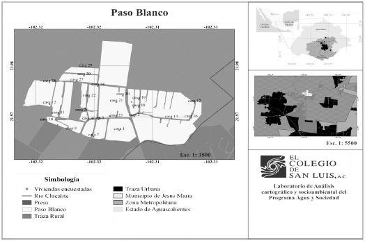 LOCALIZACIÓN DE LA ZONA DE ESTUDIO