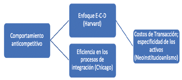 Posición de la Escuela Neoinstitucional en el análisis del derecho
							antimonopolio