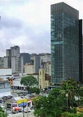 Wilton Paes de Almeida Building, located downtown S&atilde;o Paulo