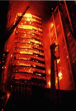 CESP Sede I and Sede II buildings submitted to fire on 05/21/1987