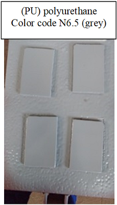 Finishing the paint.