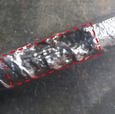 Mass loss from steel bars (L2).