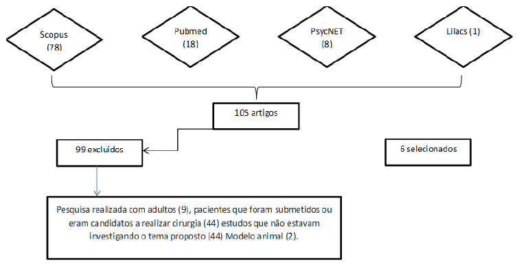 Fluxograma de seleo dos artigos por bases de dados