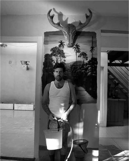 Marcos López, Hombre y alce.
Buenos Aires, 2012.