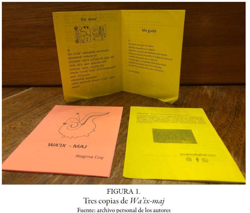 Tres copias de Wa’ix-maj