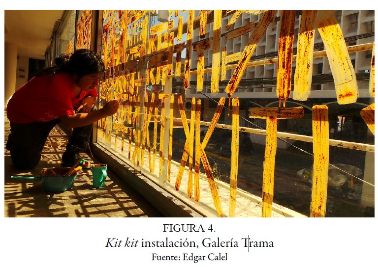 Kit kit instalación, Galería Trama