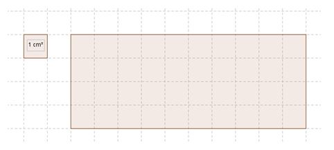 Representaci&oacute;n de la unidad cuadrada cm2.