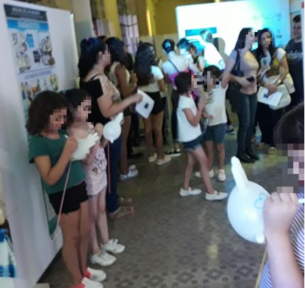 Noche de los Museos. Fotograf&iacute;a de la Muestra interactiva