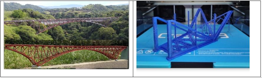 Modelo 3D del puente sobre el R�o Grande de Atenas