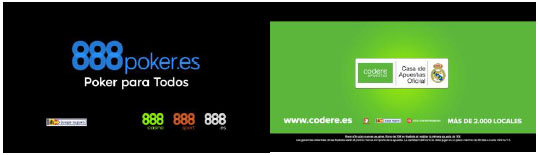 Sobreimpresi&oacute;n con la identificaci&oacute;n del operador en 888 y Codere