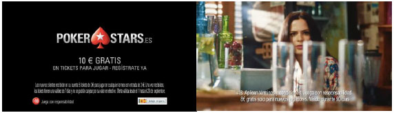 Sobreimpresi&oacute;n +18 en Pokerstars y 888