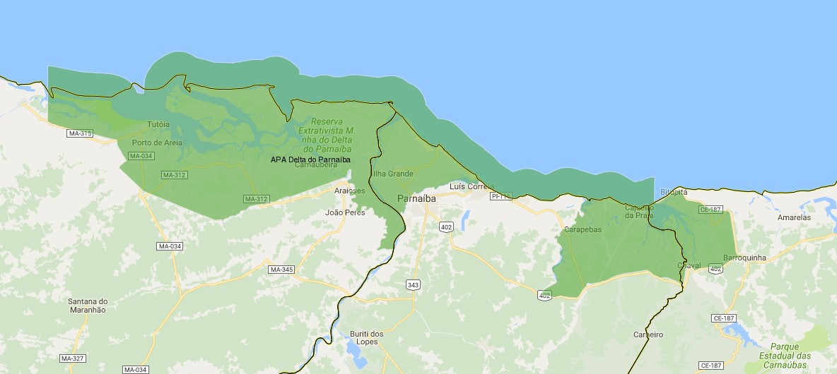 APA do Delta do Parna�ba (Piau�)