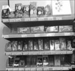 Bonrea Supermarket chocolates display