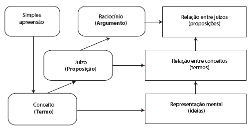 Estrutura do racioc&iacute;nio l&oacute;gico e da linguagem formal