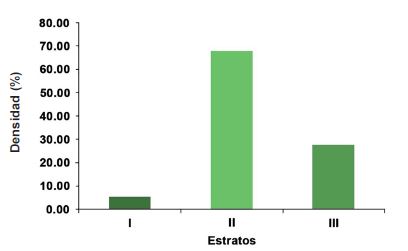 Distribución vertical de especies de un área de matorral
										espinoso tamaulipeco con actividad pecuaria en el noreste de
										México.