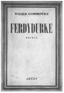 Portada de la primera edición en español de Ferdydurke, 1947.