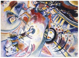 Sin título, Kandinsky, 1916.