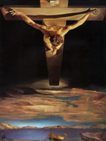 Cristo de San Juan de la Cruz. (Dal&iacute;, 1951).