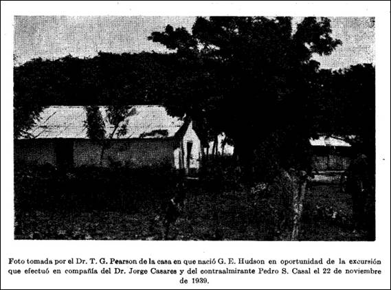 Fotograf&iacute;a de la casa natal de Hudson. 