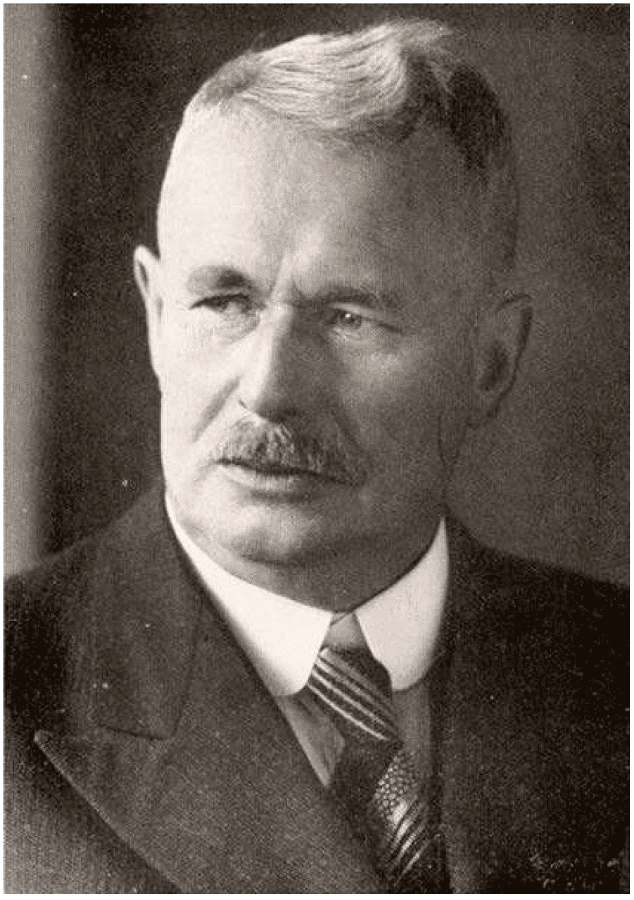 Friedrich Karl Gustav Fedde (1873-1942). Archives of Rudolf Jenny.