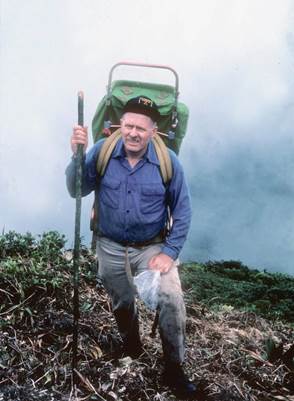At Cerro Arizona, Panama. 1976.