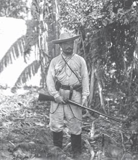 Herrmann Meyer in Cuiab&aacute; (Matto Grosso), 1896.