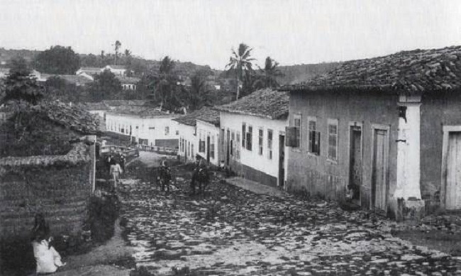 S&atilde;o Rosario street, Cuiab&aacute;, 1899.