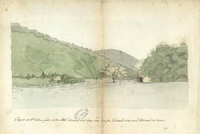 Waterfall on the Mah&uacute; River, near the border with Guiana.