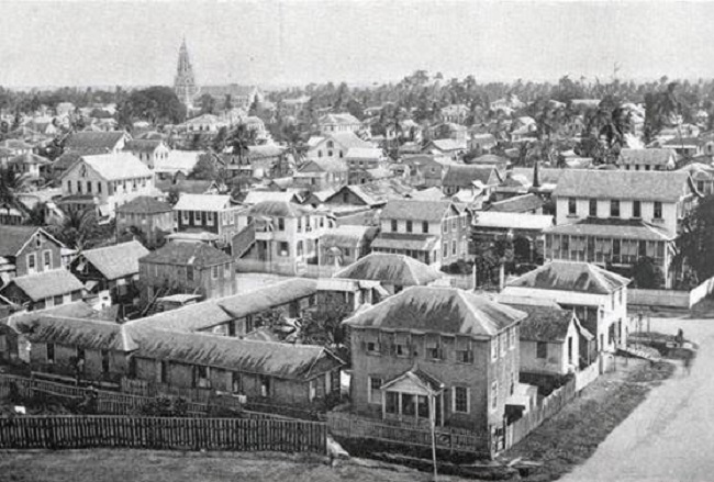 Georgetown, ca. 1890. James Roadway, Handbook of British Guiana (1893).