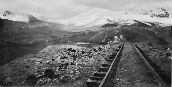 Summit of the Oroya Railway. 