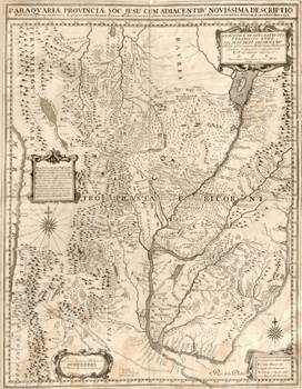 Map of the Jesuit Province of Paraguaria, 1732
