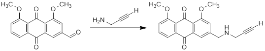 Reductive amination of aldehyde 3 in different conditions.