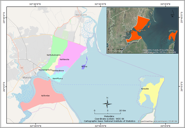 Maputo city administrative division