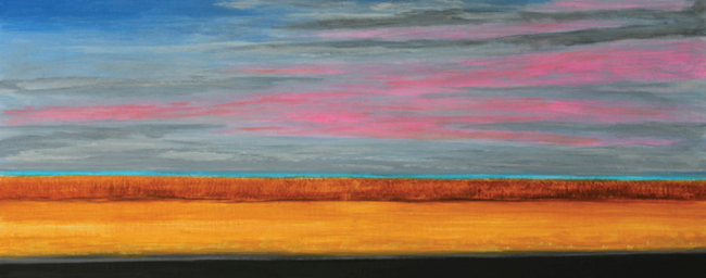 Reflejo final   (2016). Técnica mixta