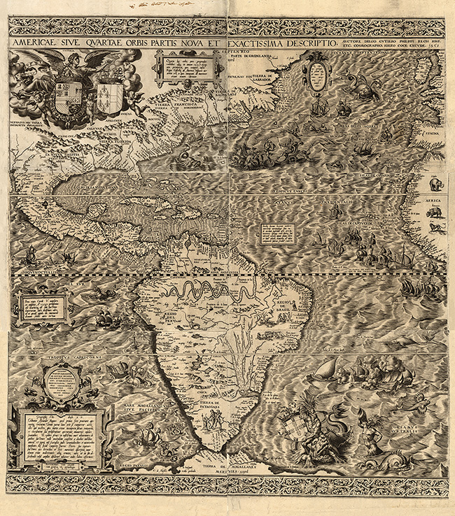 Cuarta parte del mundo Diego
Gutiérrez (1562)