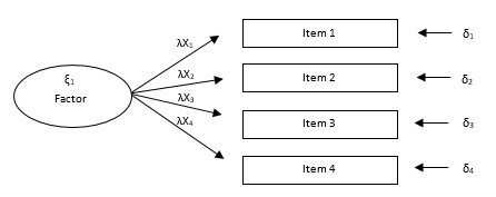 MDM de primer orden: constructo unidimensional 