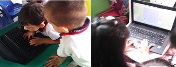 Escritura del nombre propio y de los personales del video cuento.