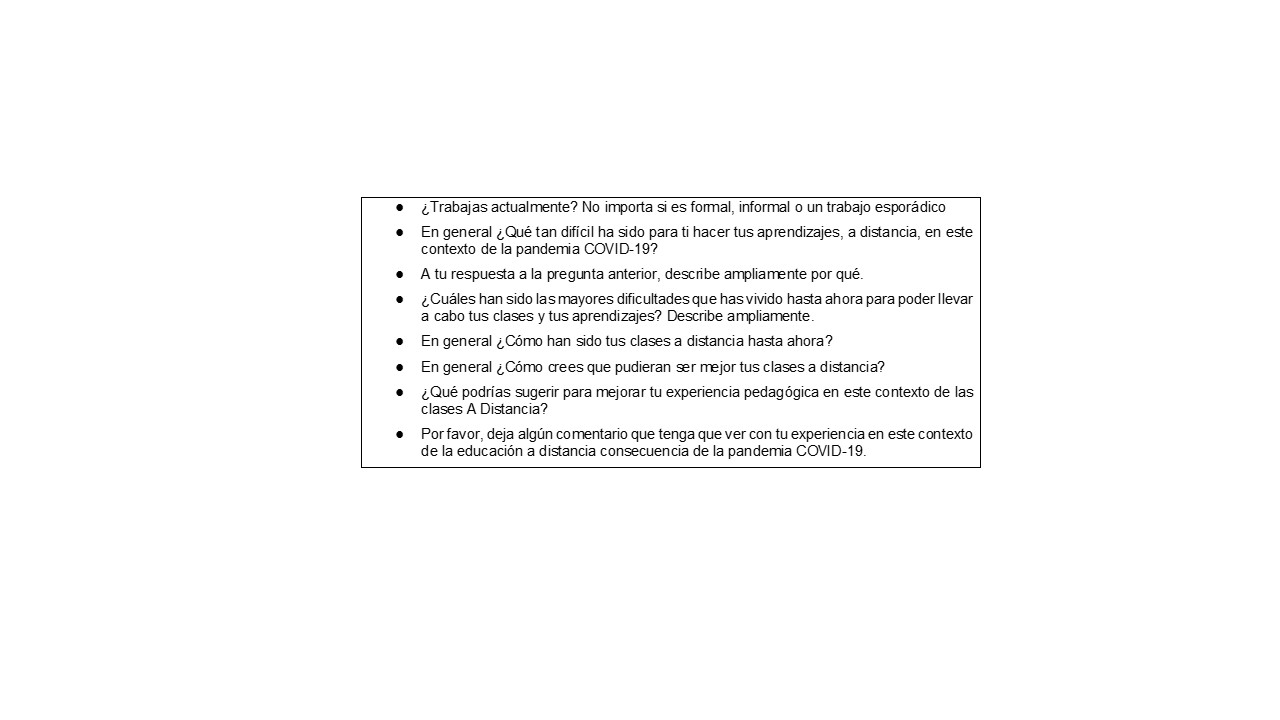 Preguntas primer cuestionario