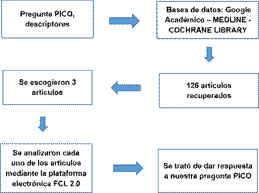 Diagrama de flujo de la b&uacute;squeda de literatura.