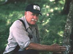 El Dr. Dressler en Monteverde, Costa Rica.